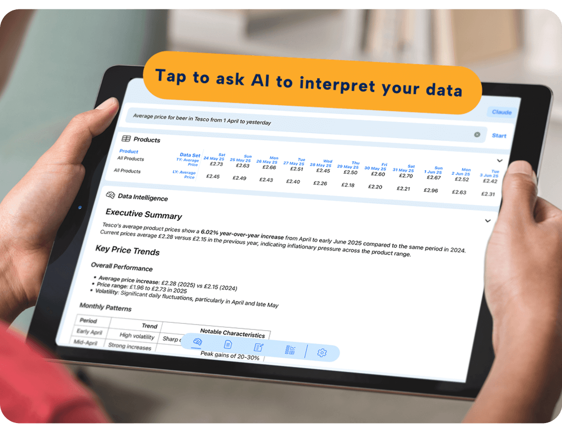 Data Tablet Screenshot